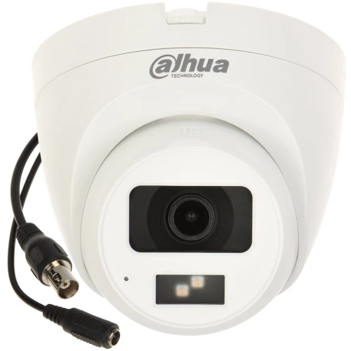 Zestaw do monitoringu DAHUA 8x HAC-HDW1500CLQ-IL-A-0280B-S2 5Mpx Smart Dual Illumination 