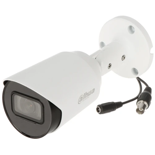 Kamera tubowa HAC-HFW1500T-A-0280B-S2 DAHUA, 4w1, 5Mpx, mikrofon, biała,