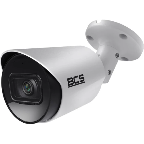 Monitoring Full HD zestaw do firmy domu BCS Rejestrator cyfrowy hybrydowy BCS-L-XVR0401-VI  2x Kamer BCS-TA12FR3 Akcesoria