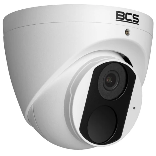 Zestaw monitoringu BCS Point Rejestrator IP BCS-P-NVR0401-4K-E-II + 2x Kamera FullHD + Akcesoria
