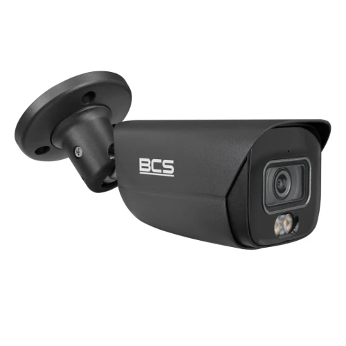 Zestawy do monitoringu IP 8x BCS-L-TIP28FCR5L5-Ai1-G 8Mpx, WhiteLight 50m, WDR120dB, NightColor