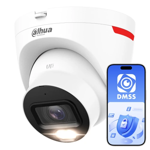 Kamera IP kopułowa Dahua IPC-HDW2849T-S-LED-0280B-PRO, WizColor