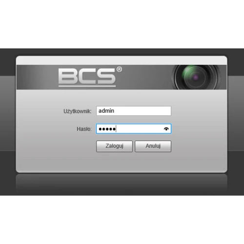 Kamera IP sieciowa BCS-TIP8201ITC-II 2MPx IR 10m do tablic rejestracyjnych