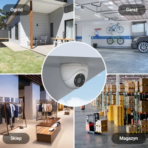 Kamera kopułkowa CS-H4 4Mpx, IR 30m EZVIZ