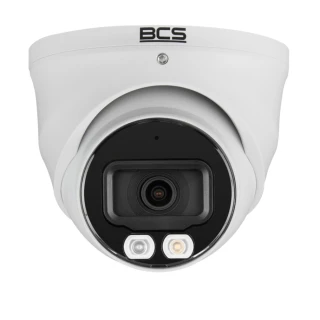 Kamera kopułkowa IP BCS-L-EIP14FSR3L3, 4Mpx, SkyLight, WDR 120dB, WhiteLight 30m