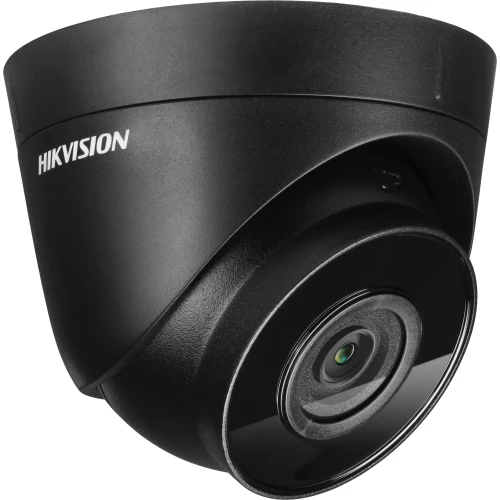 Kamera kopułkowa IP do monitoringu sklepu, zaplecza, magazynu Hikvision IPCAM-T4 Black