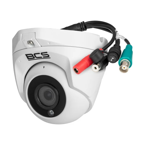 Kamera kopułowa 5MPx BCS-DMQ3503IR3-B(II) z podczerwienią 4in1 CVBS AHD HDCVI TVI