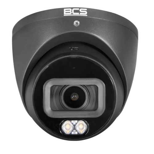 Kamera kopułowa IP 4Mpx BCS-L-EIP14FCL3-Ai1-G, Whitelight 30m, WDR120dB, NightColor 2.0