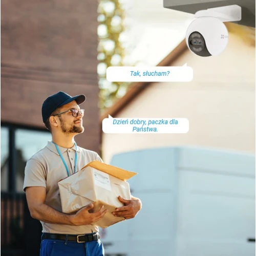 Kamera obrotowa IP Wi-Fi EZVIZ H80x 4K, ColorFull