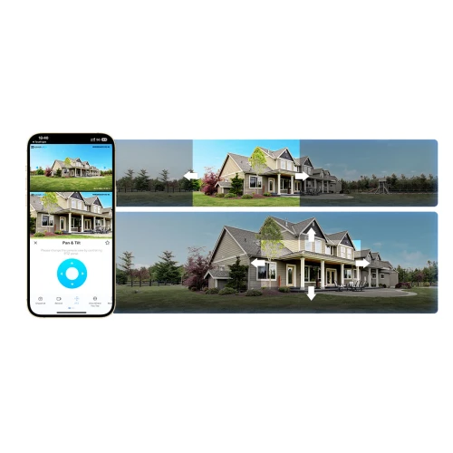 Kamera obrotowa IP Wi-Fi EZVIZ HB90/SP Dual, AI, Detekcja, Audio, Panel Solarny