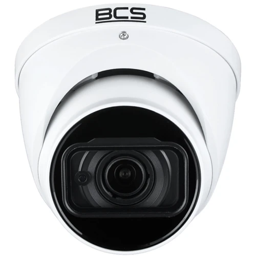 Kamera sieciowa IP z mikrofonem 4 Mpx do monitoringu domu szkoły BCS-DMIP4401AIR-M-IV transmisja online streaming