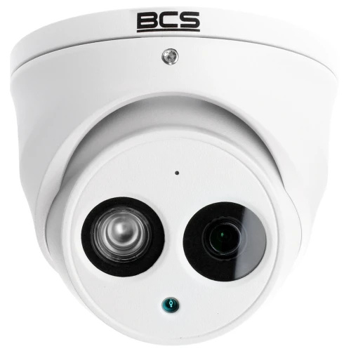 BCS-DMIP2801AIR-IV Kamera z wbudowanym mikrofonem 8 Mpx do monitoringu banku parkingu transmisja online streaming