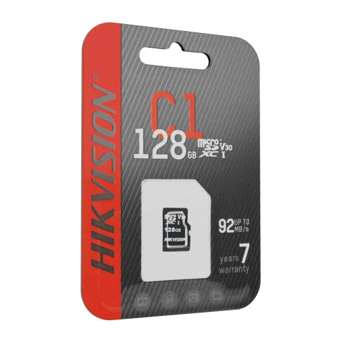 Karta pamięci microSD 128GB HS-TF-C1 Monitoring 92MB/s Adapter 
