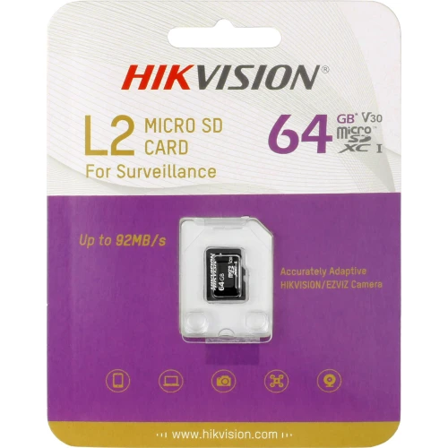 Bezprzewodowa kamera Wifi 4Mpx IR 30m 64GB z zasilaczem Hikvision SPB