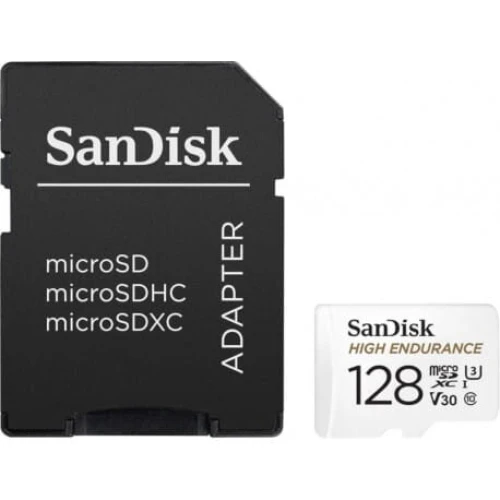 Karta pamięci microSDXC 128GB z adapterem HIGH ENDURANCE 100MB/s SanDisk
