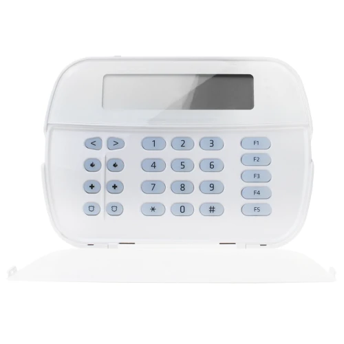 Zestaw alarmowy DSC 1x Czujnik ruchu Manipulator LCD Powiadomienie, Sterowanie, Konfiguracja GSM