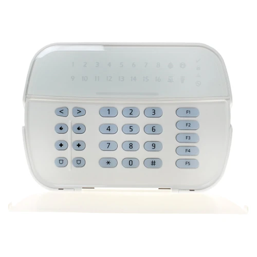 ZA12540 Zestaw alarmowy DSC 4x Czujnik ruchu Manipulator LED Powiadomienie GSM