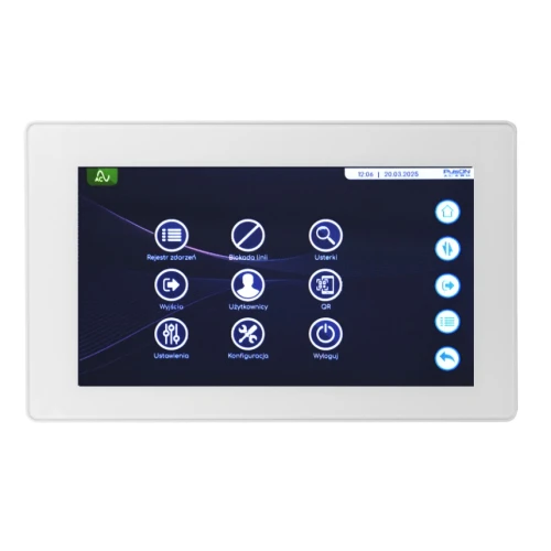 Manipulator dotykowy PulsON Alarm Touch BUS 7"