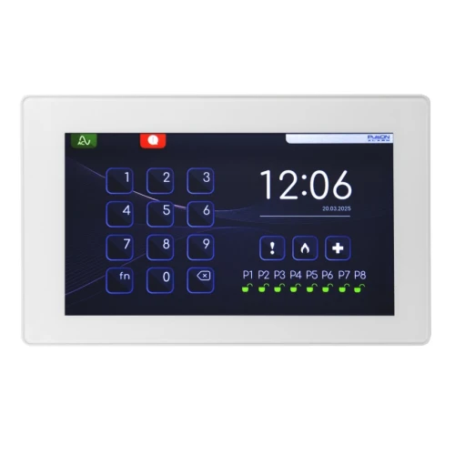 Manipulator dotykowy PulsON Alarm Touch BUS 7"