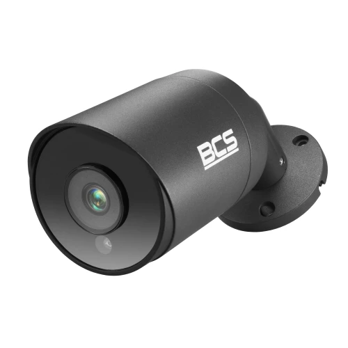 3x BCS-TQE4500IR3-G Zestaw do monitoringu po skrętce z podglądem nocnym: Rejestrator BCS-L-SXVR0401-4KE-III +Dysk 1TB + Akcesoria