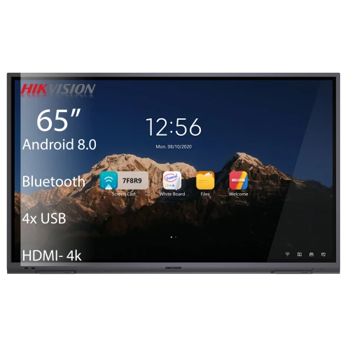 Monitor interaktywny Hikvision DS-D5B65RB/A 65" 4K Android