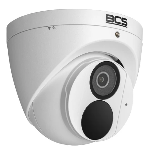 Monitoring 4K zestaw do firmy domu BCS Rejestrator IP BCS-P-NVR0801-4K-E 6x Kamer BCS-P-EIP28FWR3-Ai1 Akcesoria