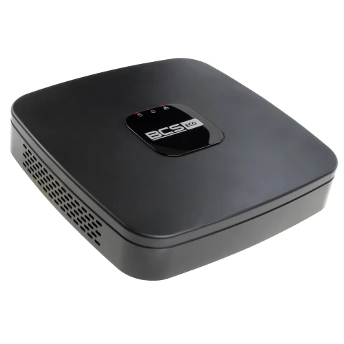 Zestaw do monitoringu: Rejestrator BCS-L-SNVR0801-4KE + 5x Kamera BCS-TIP3201IR-E-V + 1TB