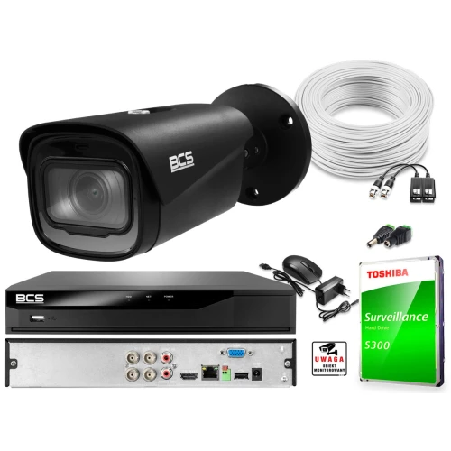 Zestaw do monitoringu z kamerą tubową 2 Mpx BCS-TA42VR6-G i akcesoriami