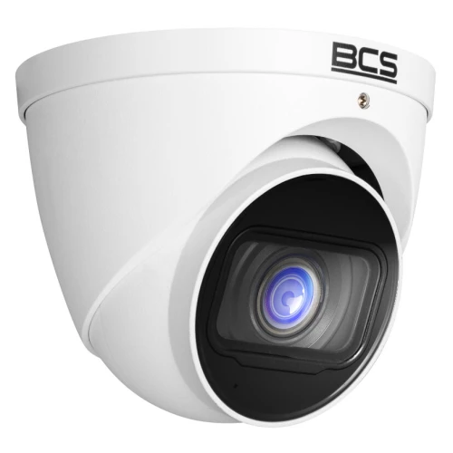 Monitoring do samodzielnego montażu - zestaw: 6 kamer BCS-EA42VR6 2MPx, rejestrator BCS-L-XVR0801-V 5MPx lite, dysk 1TB, skrętka