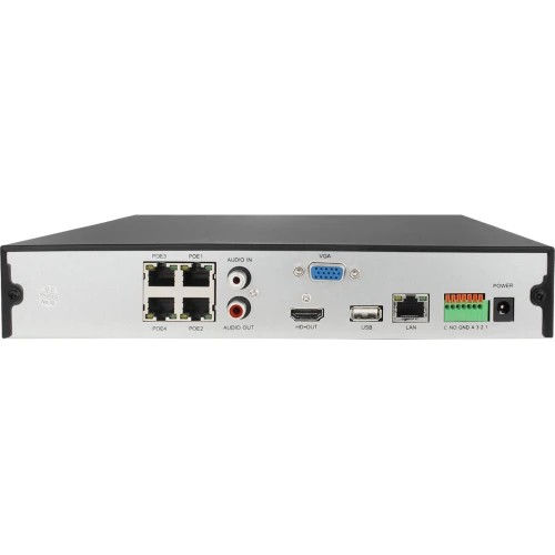 Monitoring Rejestrator IP sieciowy KEEYO LV-NVR9418S-4P P2P