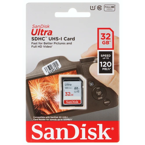 Karta pamięci SD-10/32-SAND UHS-I, SDHC 32GB SANDISK