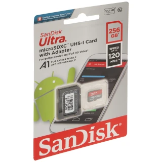 Karta pamięci SD-MICRO-10/256-SANDISK UHS-I sdxc 256GB Sandisk