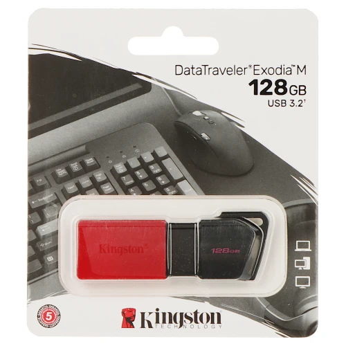 Pendrive FD-128/DTXM-KINGSTON 128GB USB 3.2 (3.2 Gen 1)