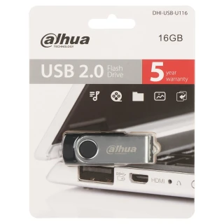 Pendrive USB-U116-20-16GB 16GB DAHUA