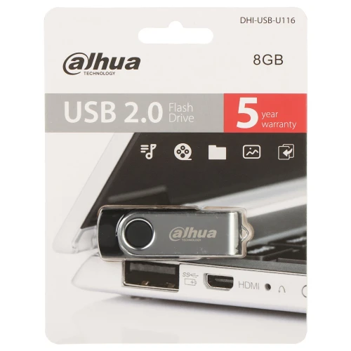 Pendrive USB-U116-20-8GB 8GB DAHUA
