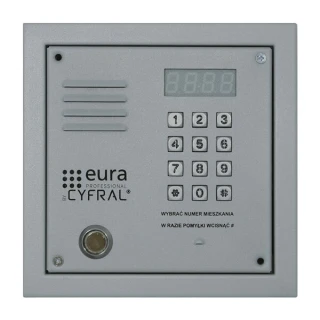 Panel cyfrowy CYFRAL PC-2000D srebrny z Dallas