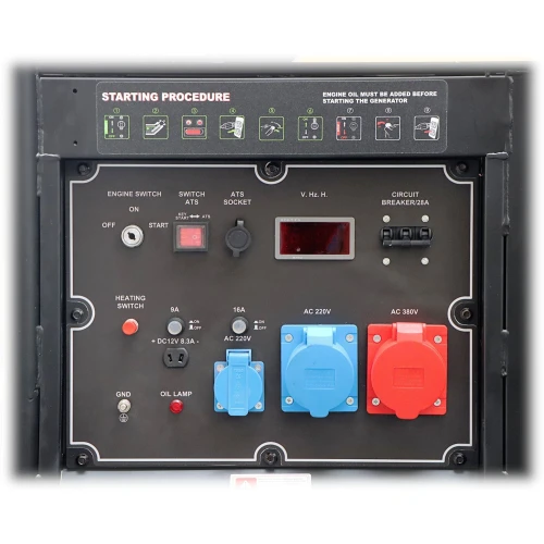 Agregat prądotwórczy DY-18020DA-PRO 18kW SENCI Dynamo