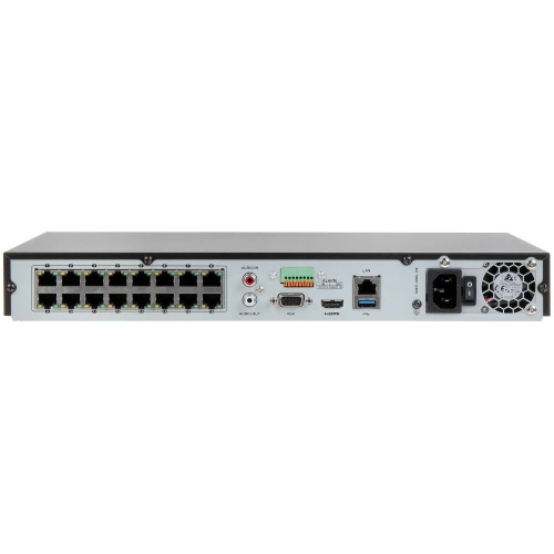Rejestrator IP DS-7616NI-I2/16P 16 kanałów 16-portowy switch POE Hikvision SPB