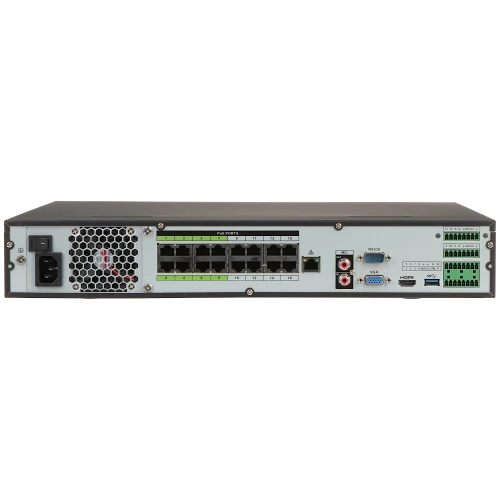 Rejestrator IP NVR4416-16P-I 16 kanałów +16-portowy Switch PoE DAHUA