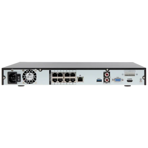 Rejestrator IP NVR4208-8P-4KS2 8 kanałów + 8-portowy switch PoE DAHUA