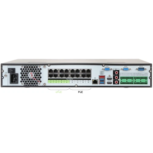 Rejestrator IP NVR5416-16P-4KS2E 16 kanałów +16-portowy switch PoE DAHUA