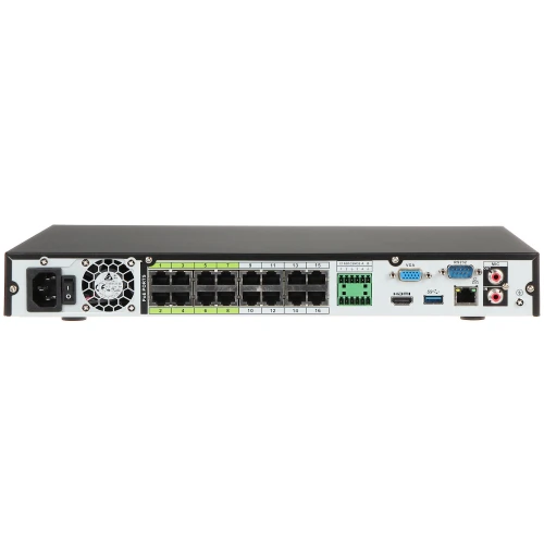 Rejestrator IP NVR5216-16P-I 16 kanałów +16-portowy switch PoE DAHUA