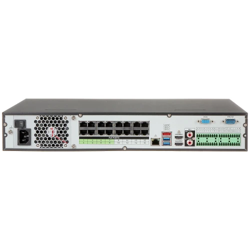 Rejestrator IP NVR5432-16P-I 32 kanały +16-portowy switch POE +eSATA DAHUA