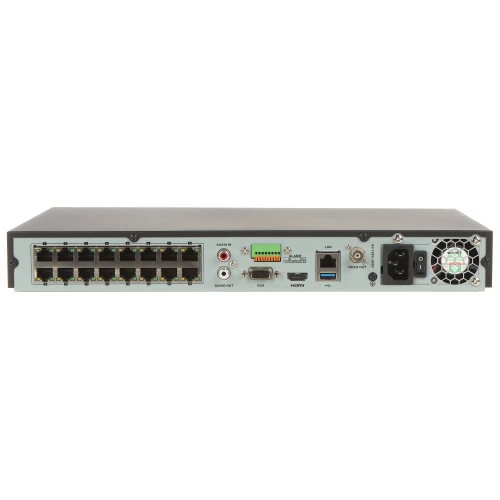 Rejestrator IP DS-7616NXI-I2/16P/S(C) 16 kanałów +16-portowy switch POE ACUSENSE Hikvision