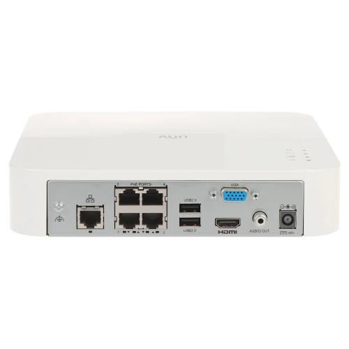 Rejestrator IP NVR301-04LS3-P4 4 kanały, 4 PoE UNIVIEW