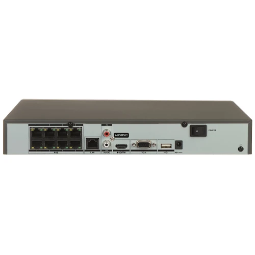 Rejestrator IP DS-7608NXI-K1/8P 8 kanałów, 8 PoE ACUSENSE Hikvision