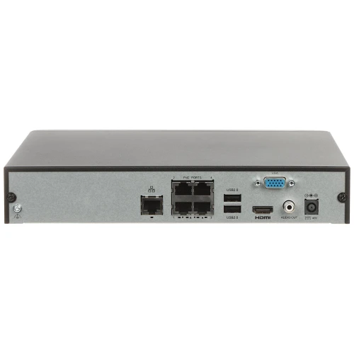 Rejestrator IP NVR301-04S3-P4 4 kanały, 4 PoE UNIVIEW