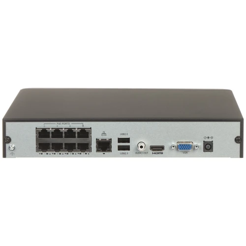 Rejestrator IP NVR301-08S3-P8 8 kanałów, 8 PoE UNIVIEW