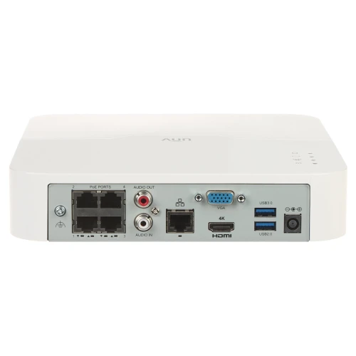Rejestrator IP NVR301-04LX-P4 4 kanały , 4 PoE UNIVIEW