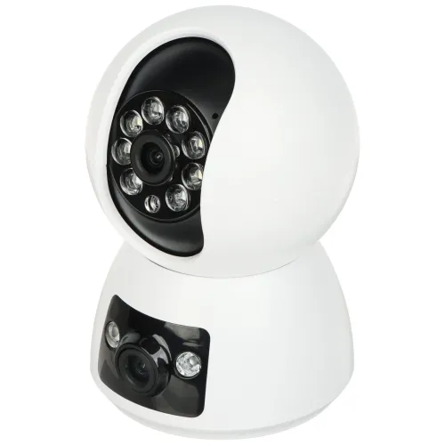 Podwójna kamera IP obrotowa wewnętrzna APTI-W21A1-TUYA Tuya Smart Wi-Fi, - 1080p 2x 3.6mm